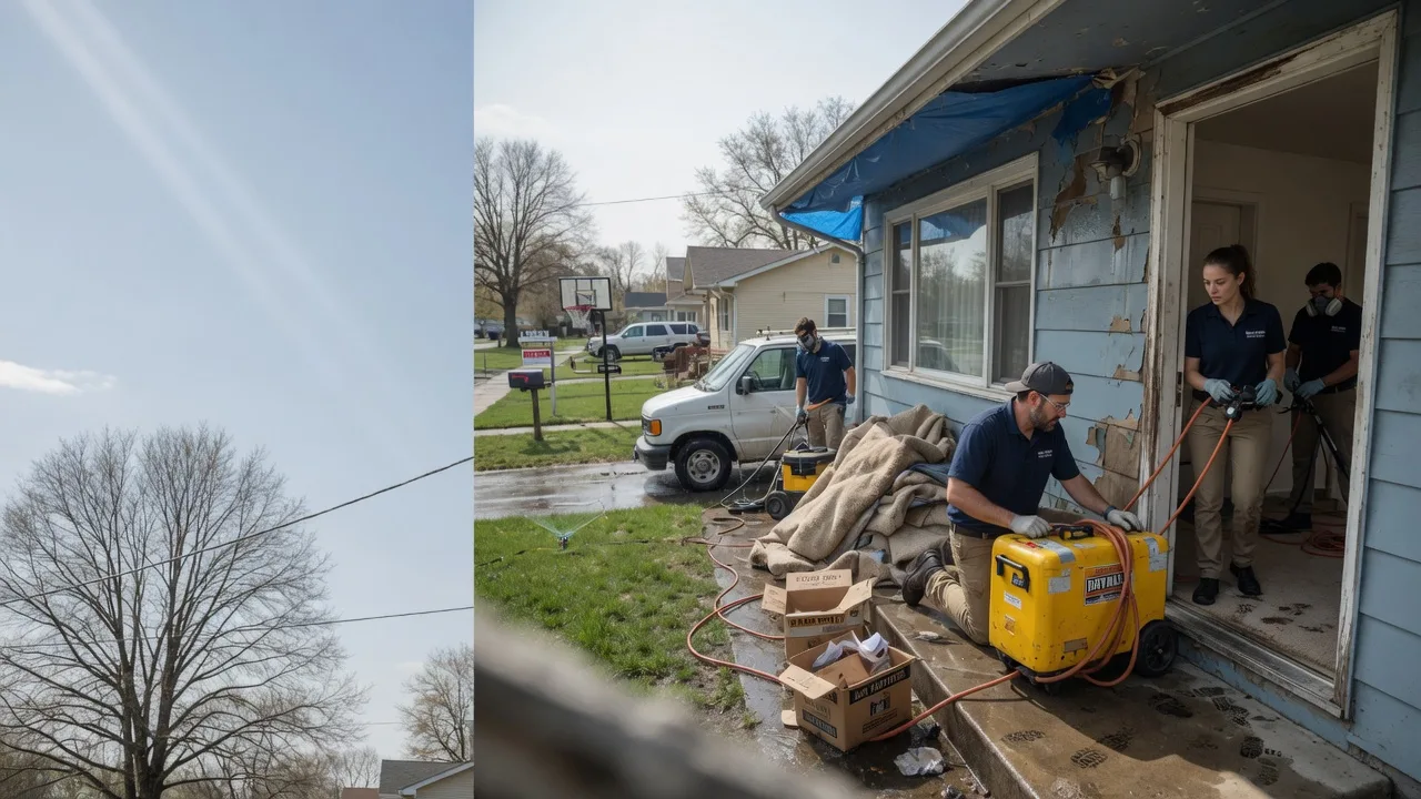 Basement Flood Cleanup in Truxton, NY near me